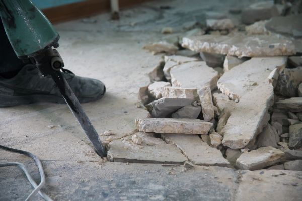 Concrete Slab Removal in Norman