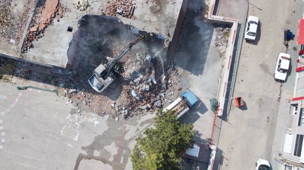 Foundation Demolition in Norman