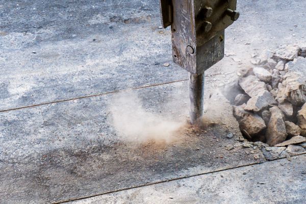 Concrete Patio Removal in Norman