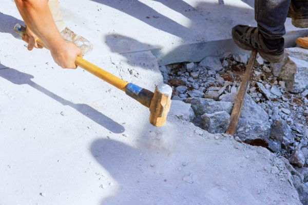 Concrete Pavement Demolition in Norman