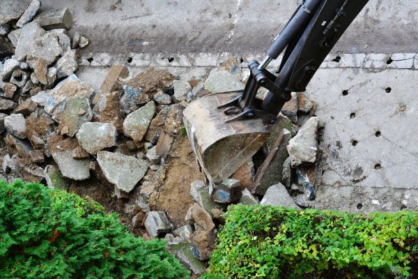 Concrete Pathway Removal in Norman