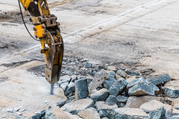 Parking Lot Removal in Norman
